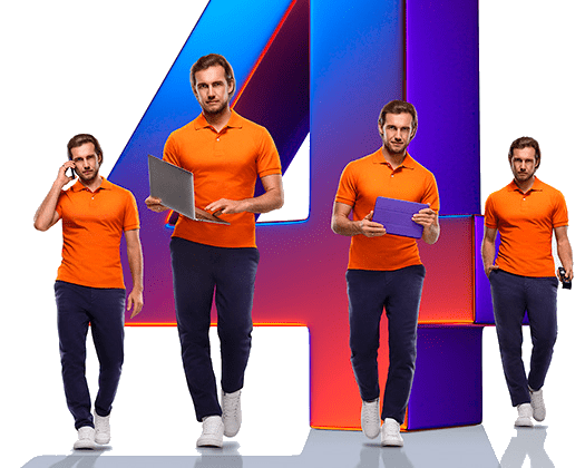 Великолепная четверка Ростелеком в&nbsp;деревня Смеловка (Липецкая область)